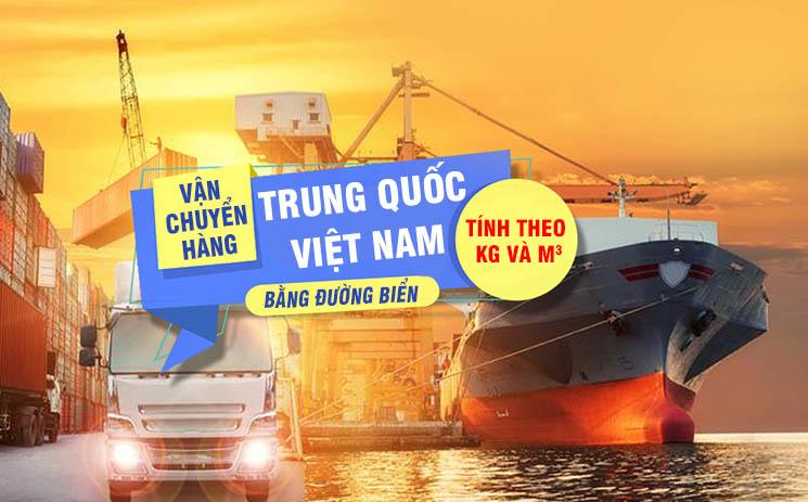 vận chuyển đường biển từ Trung Quốc về Việt Nam