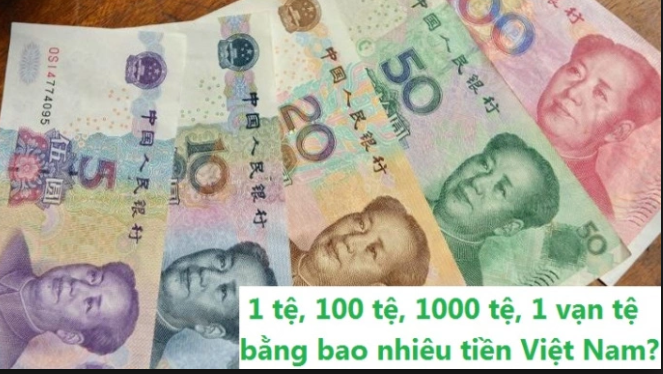 1 nhân dân tệ bằng bao nhiêu tiền Việt Nam